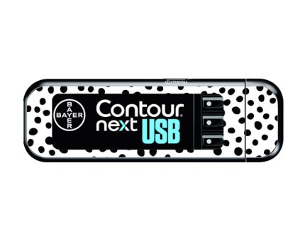 Bayer Contour Next USB Vinyl Sticker (Spotty Dotty)