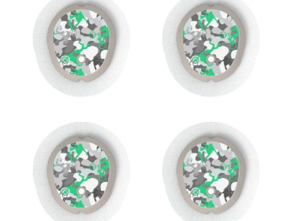 Dexcom G7/Dexcom ONE+ Sensor Sticker (Action Camo) 4pk