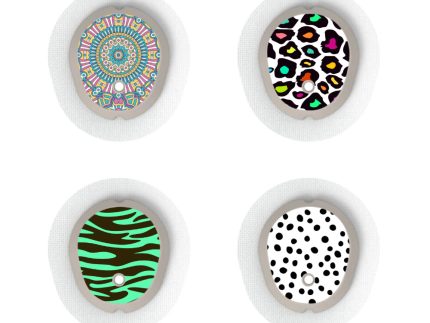 Dexcom G7/Dexcom ONE+ Sensor Sticker (Bright 'n' Wild) 4pk