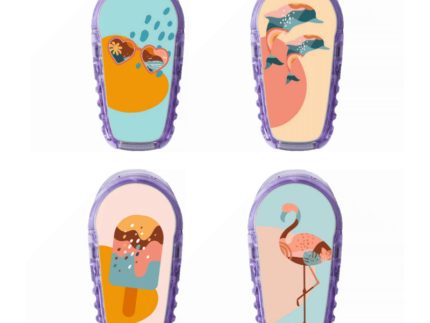 Dexcom G6/One Sensor Stickers (Summer Holiday 4 Pack)