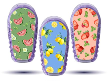 Dexcom G6/One Sensor Stickers (Summer Fruits) 3pk