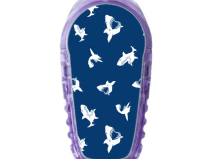 Dexcom G6/One Sensor Sticker (Sharknado)