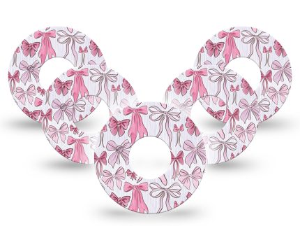 ExpressionMed Bows and Ribbons Adhesive Patch Infusion Set