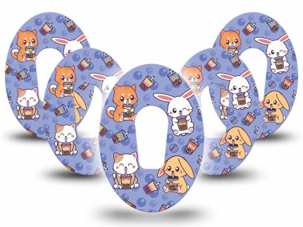 ExpressionMed Boba Buddies Adhesive Patch Dexcom G6/One