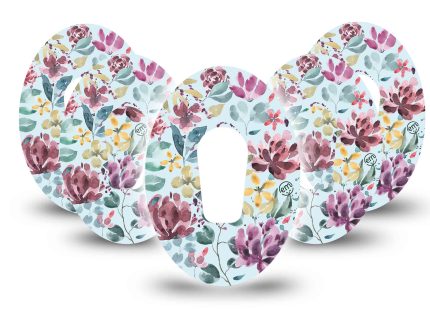 ExpressionMed Botanical Blooms Adhesive Patch Dexcom G6/One