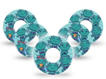 ExpressionMed Betes the Axolotl Adhesive Patch Infusion Set
