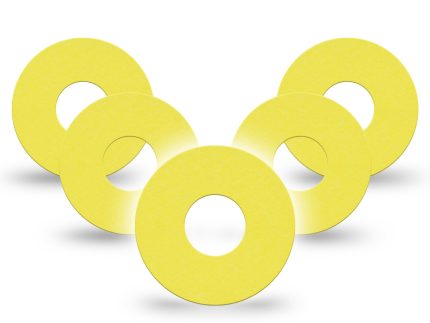 ExpressionMed Butter Yellow Adhesive Patch Infusion Set