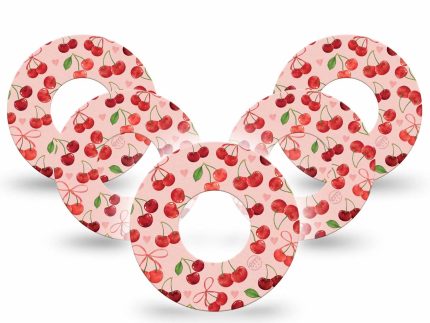 ExpressionMed Cherries Adhesive Patch Freestyle Libre 2