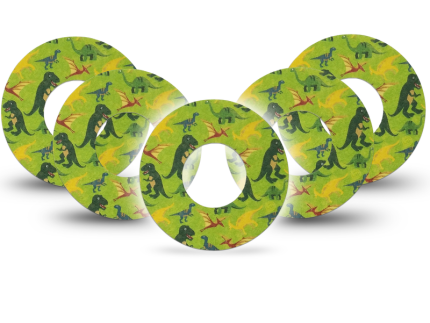 ExpressionMed Dinosaur Adhesive Patch Freestyle Libre 2