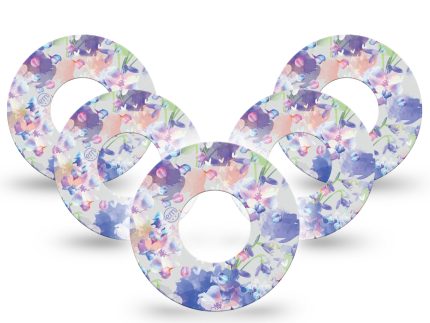 ExpressionMed Dreamy Blooms Adhesive Patch Freestyle Libre 2