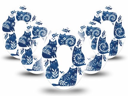 ExpressionMed Delft Kittens Adhesive Patch Dexcom G6/One