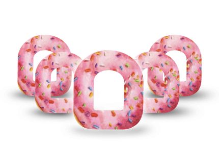 ExpressionMed Donut Sprinkles Adhesive Patch Omnipod