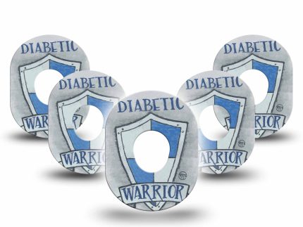 ExpressionMed Diabetic Warrior Adhesive Patch Dexcom G7/Dexcom ONE+