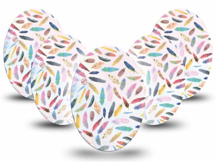 ExpressionMed Feathers Adhesive Patch Oval