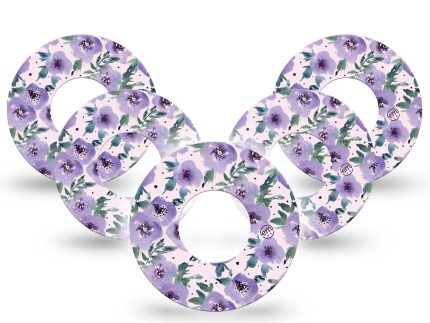 ExpressionMed Flowering Amethyst Adhesive Patch Freestyle Libre 2