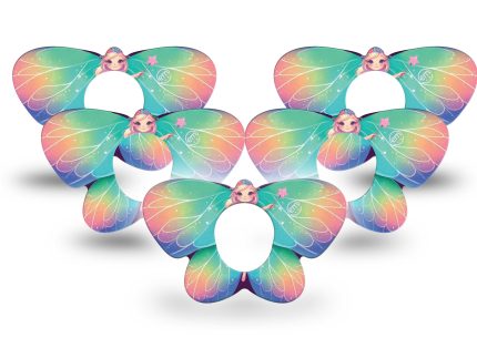 ExpressionMed Fairy Butterfly Shape Dexcom G7 Adhesive Patch