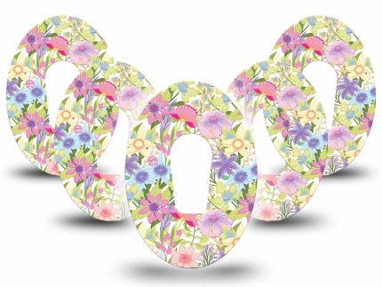 ExpressionMed Fantasy Florals Adhesive Patch Dexcom G6/One