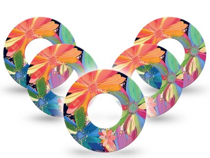 ExpressionMed Flower Song Adhesive Patch Freestyle Libre 2