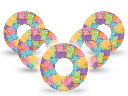 ExpressionMed Gummy Bears Adhesive Patch Infusion Set