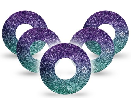 ExpressionMed Glittering Ombre Adhesive Patch Freestyle Libre 2