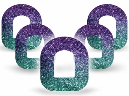 ExpressionMed Glittering Ombre Adhesive Patch Omnipod