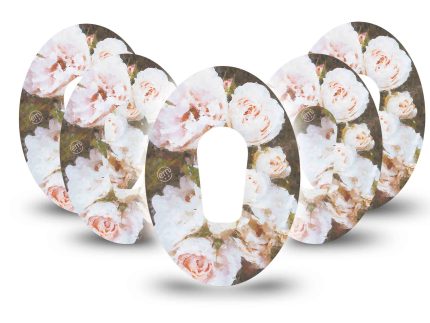 ExpressionMed Garden Peonies Adhesive Patch Dexcom G6/One
