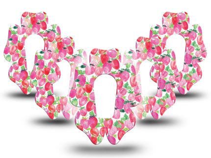 ExpressionMed G6/One Strawberry Crush Flower Adhesive Patch Dexcom