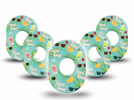 ExpressionMed Good Times Adhesive Patch Dexcom G7/Dexcom ONE+