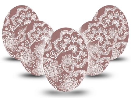 ExpressionMed Henna Adhesive Patch Oval