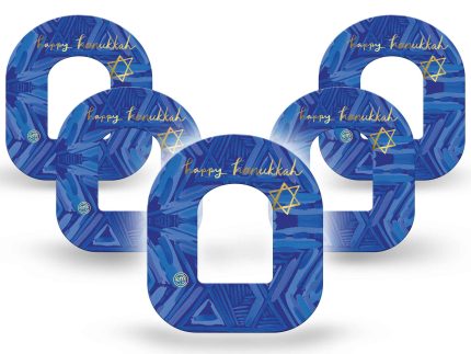 ExpressionMed Hanukkah Adhesive Patch Omnipod
