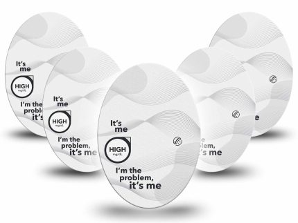 ExpressionMed High, I'm The Problem Adhesive Patch Oval