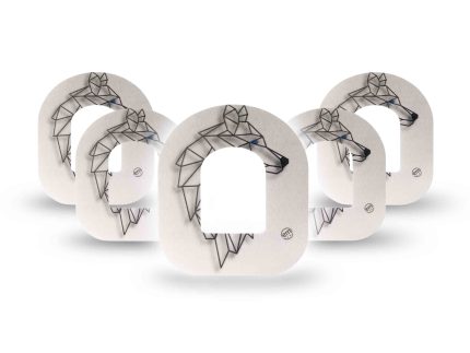 ExpressionMed Iron Wolf Adhesive Patch Omnipod
