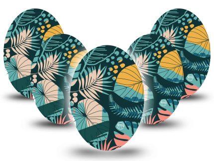 ExpressionMed Jungle Tropics Adhesive Patch Oval