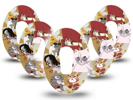 ExpressionMed Kitty Cats Adhesive Patch Dexcom G6/One