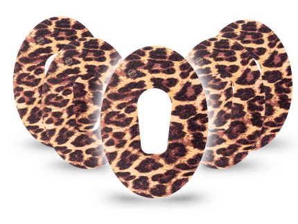ExpressionMed Leopard Print Adhesive Patch Dexcom G6/One