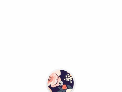 ExpressionMed Libre 2 Sensor Sticker (Painted Flower)