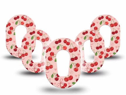 ExpressionMed Mini Cherries Adhesive Patch Dexcom G6/One