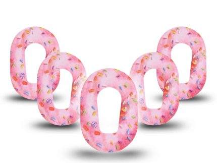 ExpressionMed Mini Donut Sprinkles Adhesive Patch Dexcom G6/One