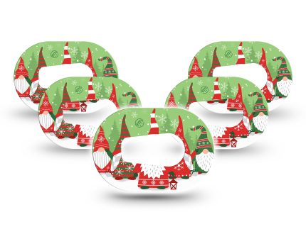 ExpressionMed Mini Holiday Gnomies Adhesive Patch Dexcom G6/One