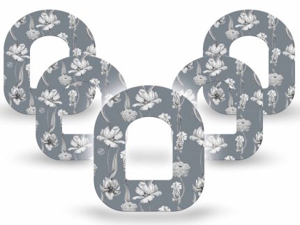 ExpressionMed Muted Petals Adhesive Patch Omnipod