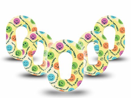 ExpressionMed Mini Smileys Adhesive Patch Dexcom G6/One
