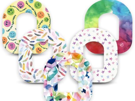 ExpressionMed Omnipod Bright Summer Rainbows Variety Patch Pack