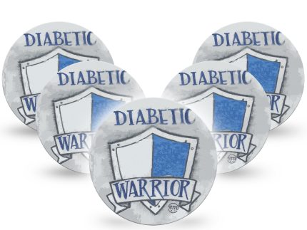 ExpressionMed OverPatch Diabetic Warrior Adhesive Patch Freestyle Libre 2 or 3