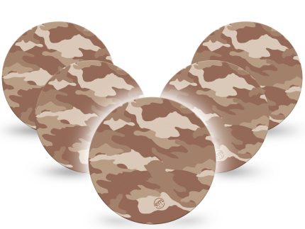 ExpressionMed OverPatch Desert Camo Adhesive Patch Freestyle Libre 2 or 3