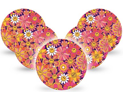 ExpressionMed OverPatch Groovy Adhesive Patch Freestyle Libre 2 or 3