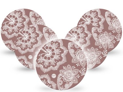 ExpressionMed OverPatch Henna Adhesive Patch Freestyle Libre 2 or 3