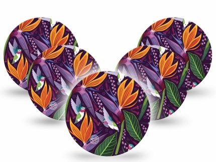 ExpressionMed OverPatch Hummingbird Adhesive Patch Freestyle Libre 2 or 3