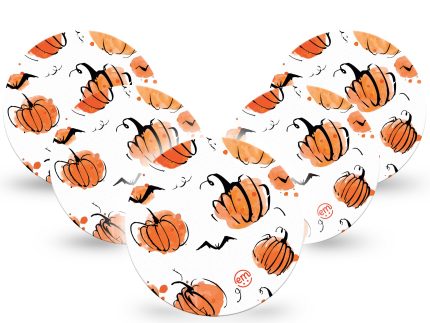 ExpressionMed OverPatch Pumpkins Adhesive Patch Freestyle Libre 2 or 3