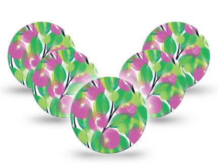 ExpressionMed OverPatch Stylish Blooms Adhesive Patch Freestyle Libre 3
