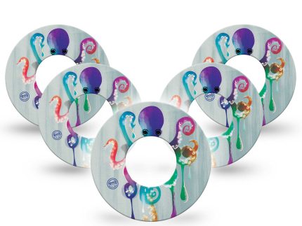ExpressionMed Octopus Tattoo Adhesive Patch Freestyle Libre 2